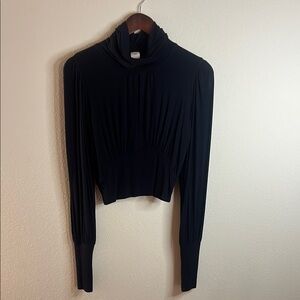 Free People- We the free Black Women's Top